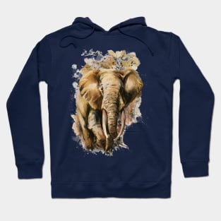 Elephant Painting Hoodie